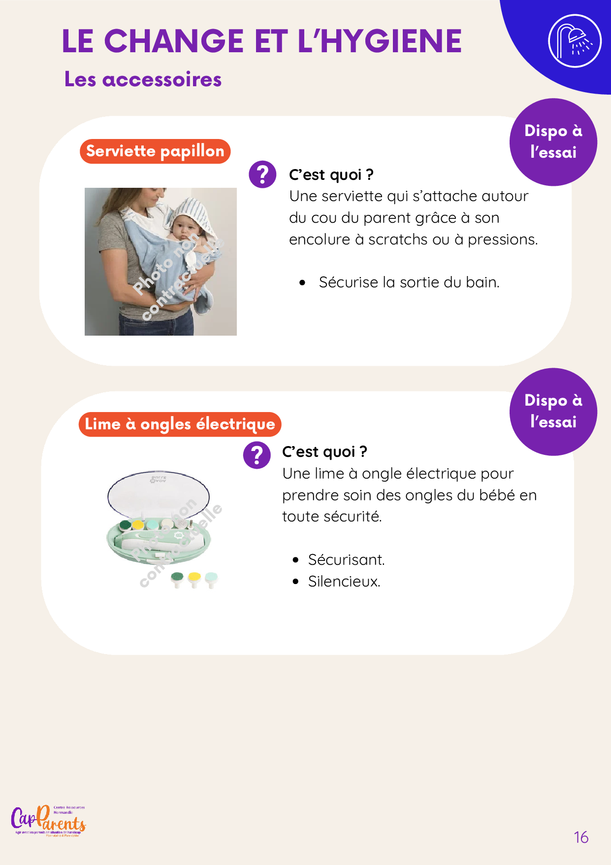 Page 16 du catalogue