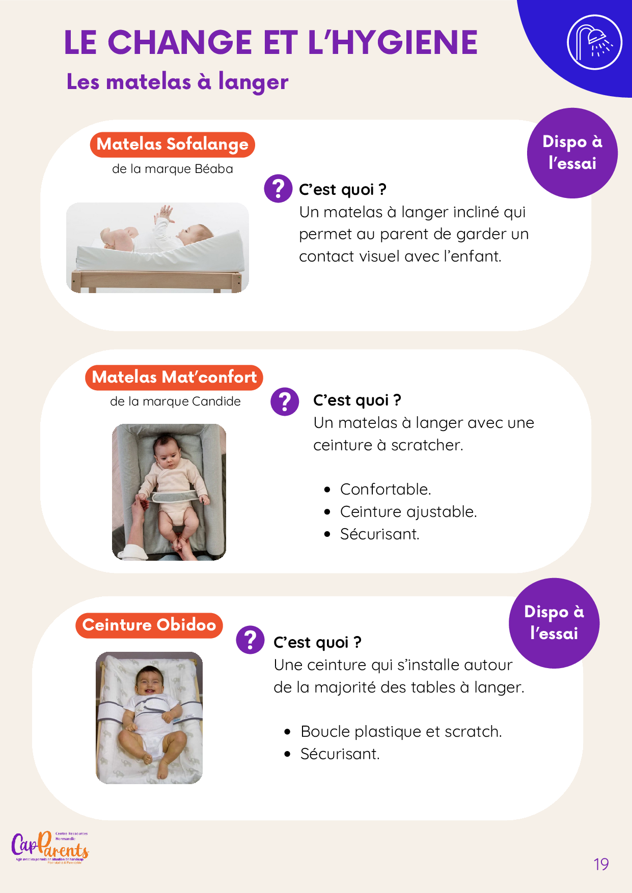 Page 19 du catalogue