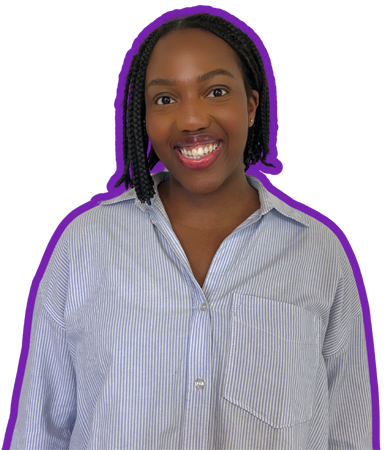 Photo de Noella Kimbaya, Alternante chargée de communication & assistante de coordination